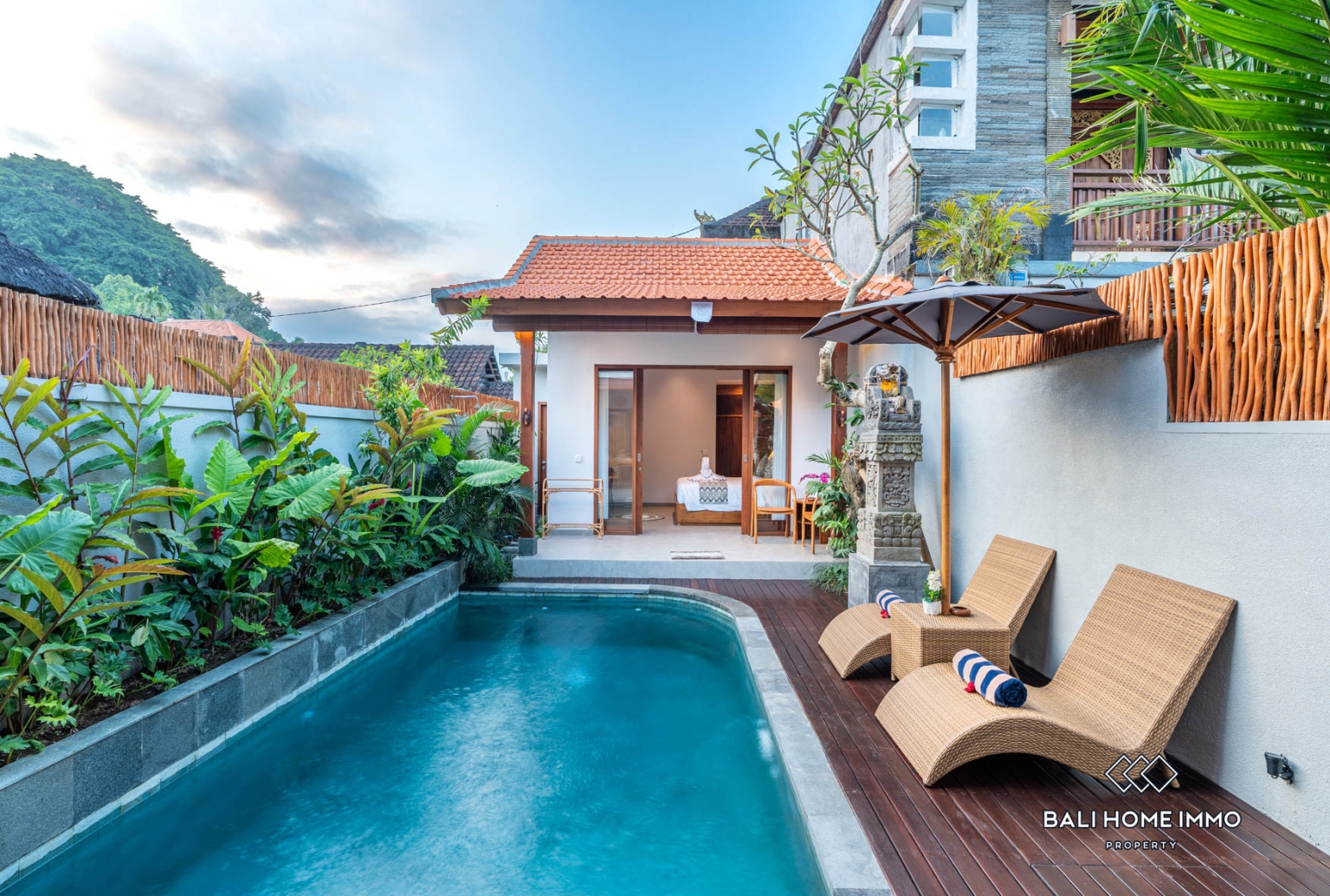 Charming 2 bedroom villa for rent in Ubud view 14