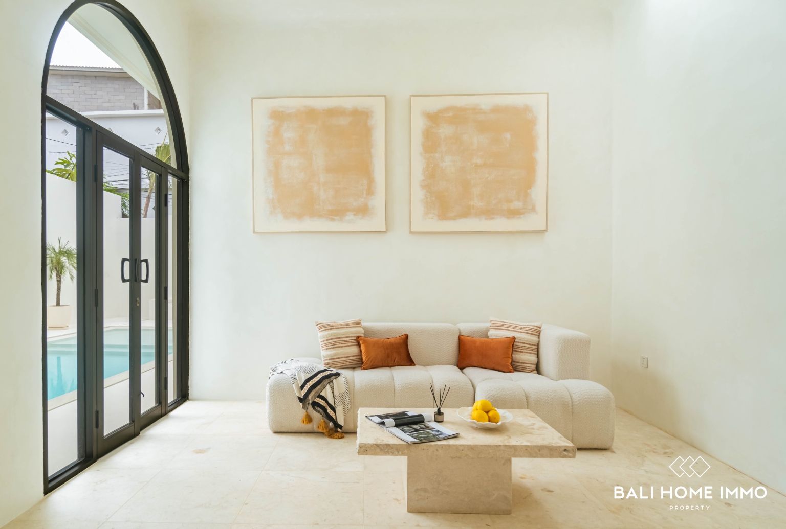 Charming 2 bedroom villa for sale in Canggu Residential side view 4