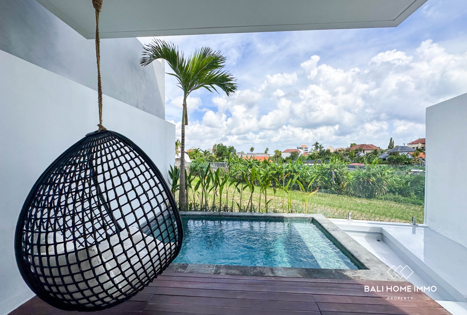 Charming 2-Bedroom Villa with ricefield view for Sale in Berawa view 14