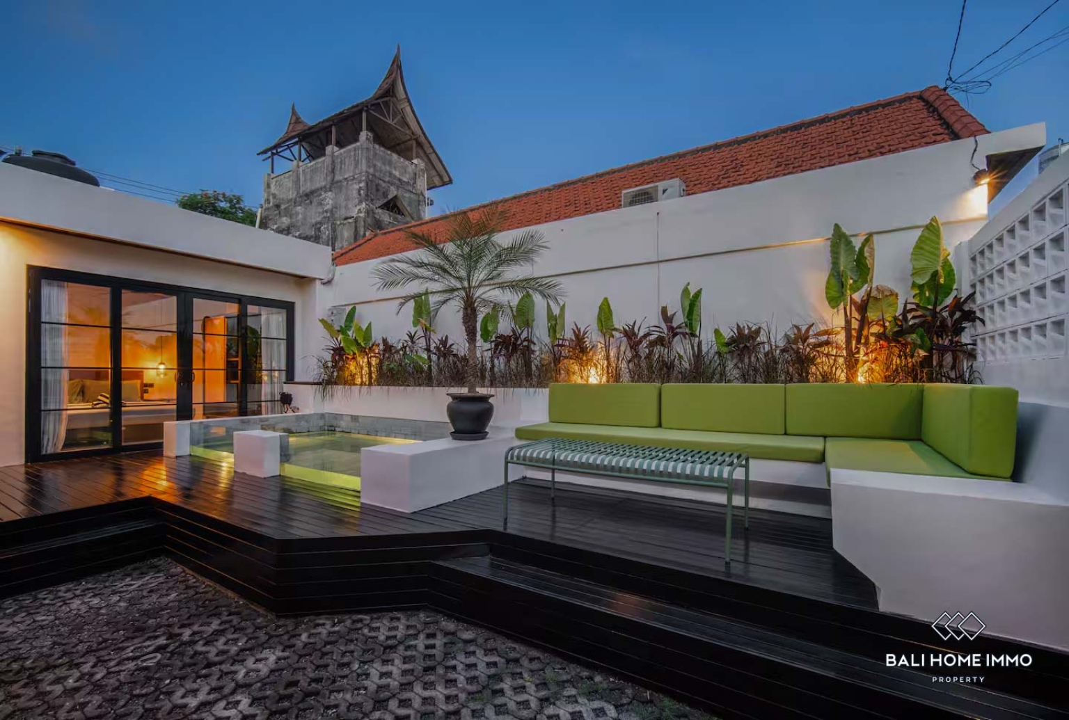 Charming 2 Bedrooms villa for sale leasehold in Bali - Canggu Berawa view 23