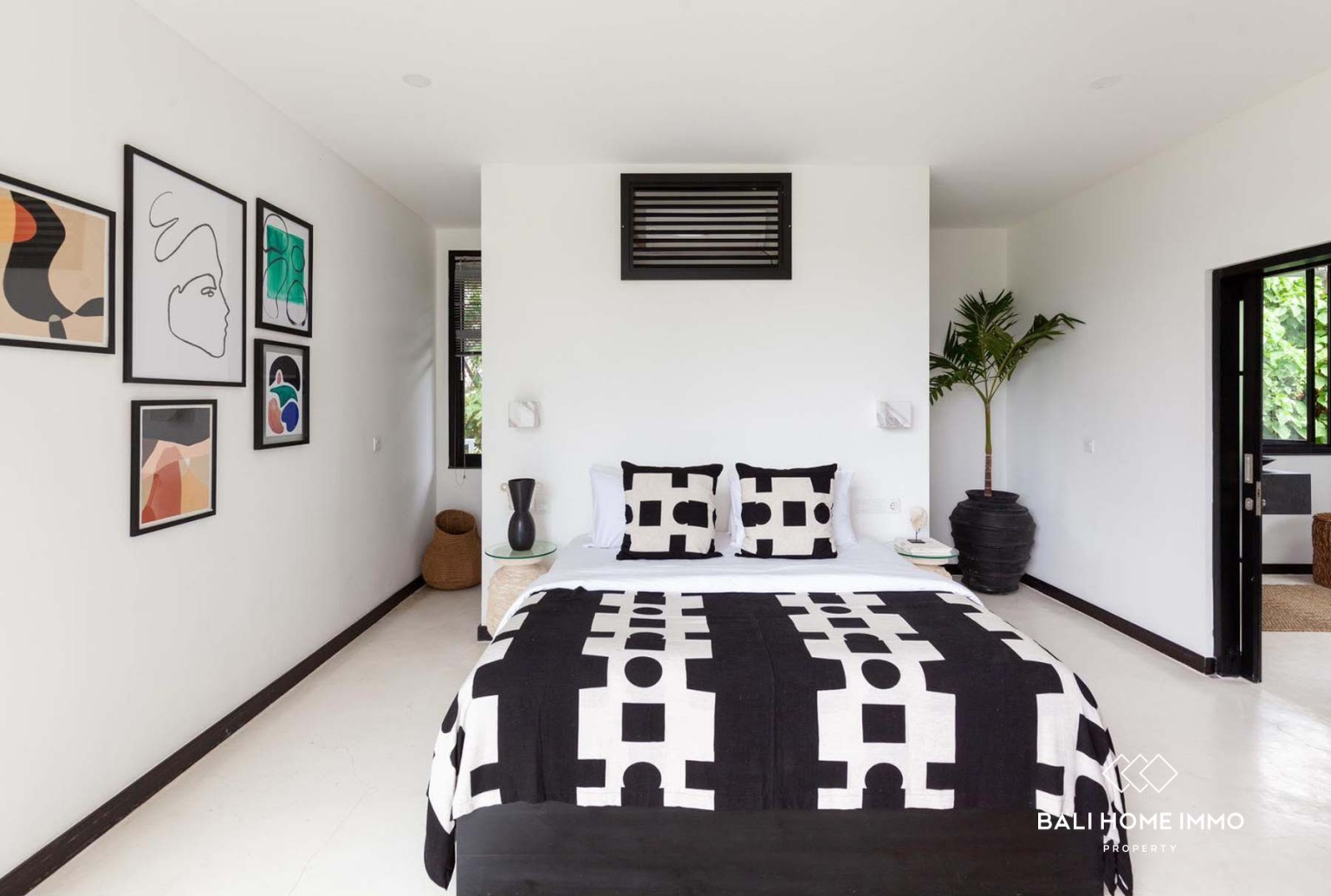 Charmante villa de 3 chambres à vendre en droit de superficie (leasehold) à Berawa, Bali view 11