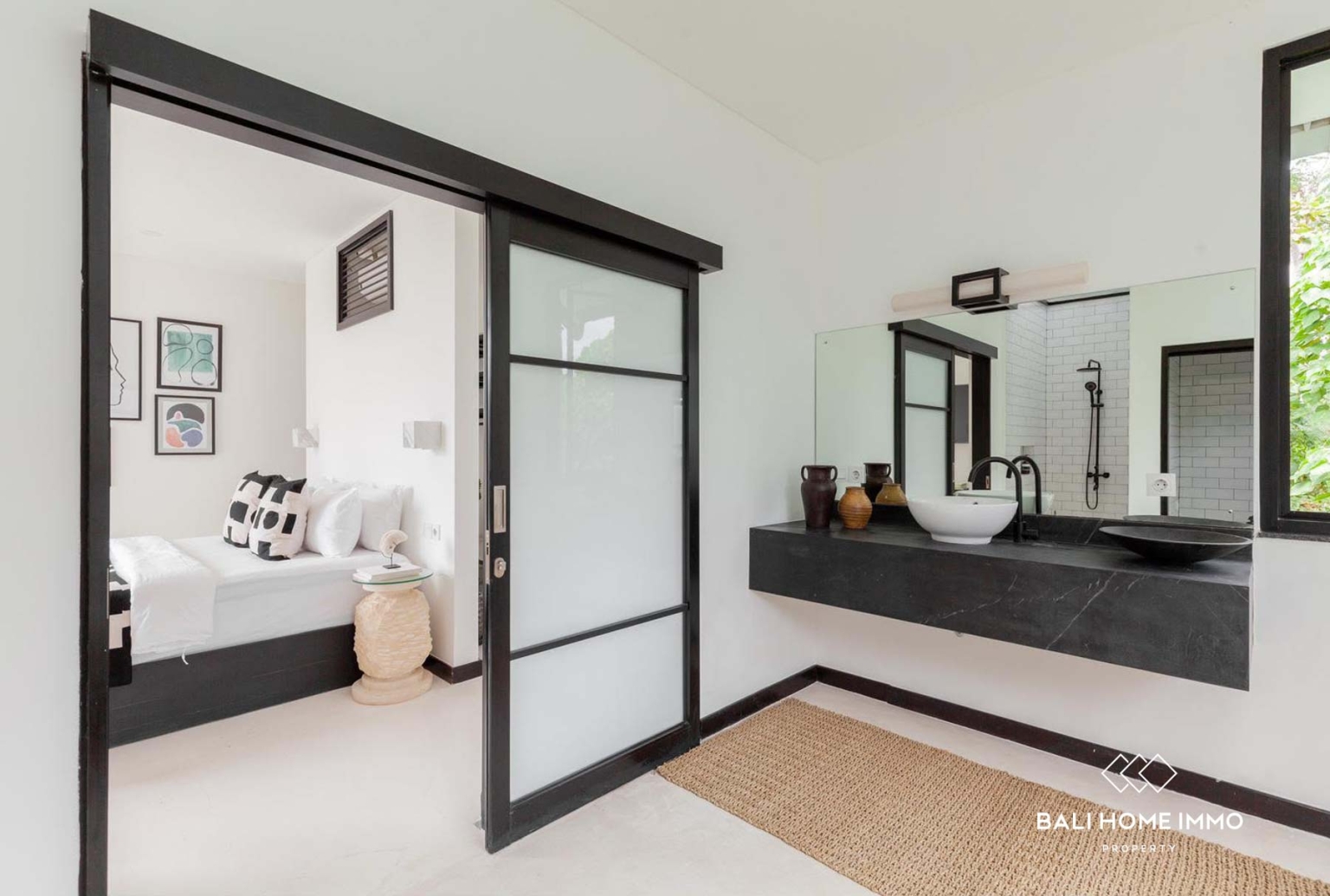 Charmante villa de 3 chambres à vendre en droit de superficie (leasehold) à Berawa, Bali view 14