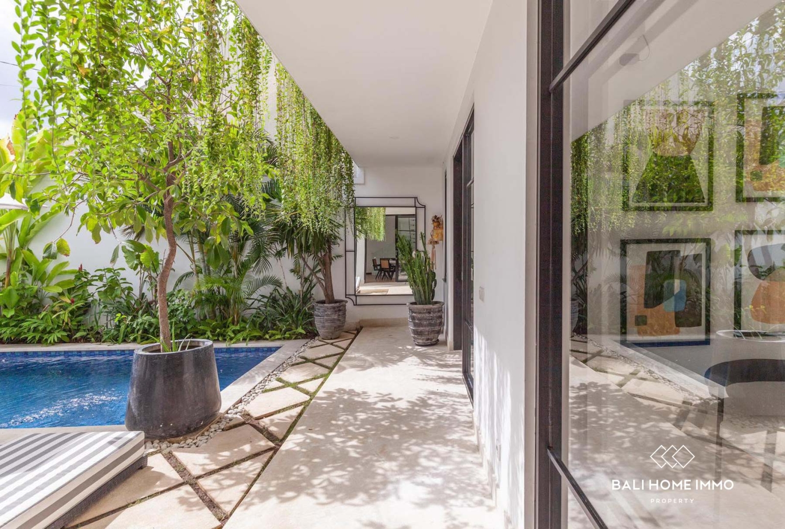 Charmante villa de 3 chambres à vendre en droit de superficie (leasehold) à Berawa, Bali view 23
