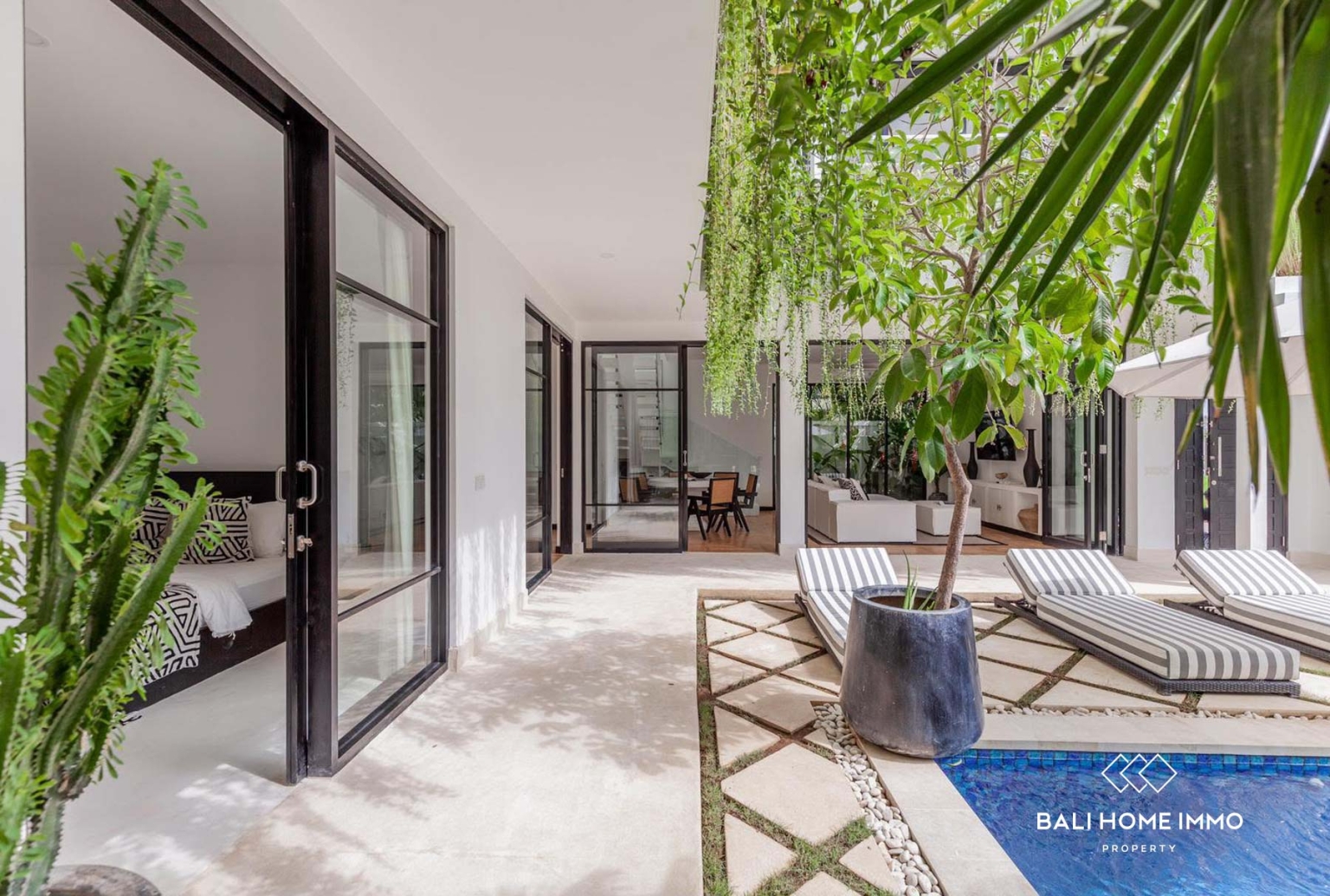 Charmante villa de 3 chambres à vendre en droit de superficie (leasehold) à Berawa, Bali view 22