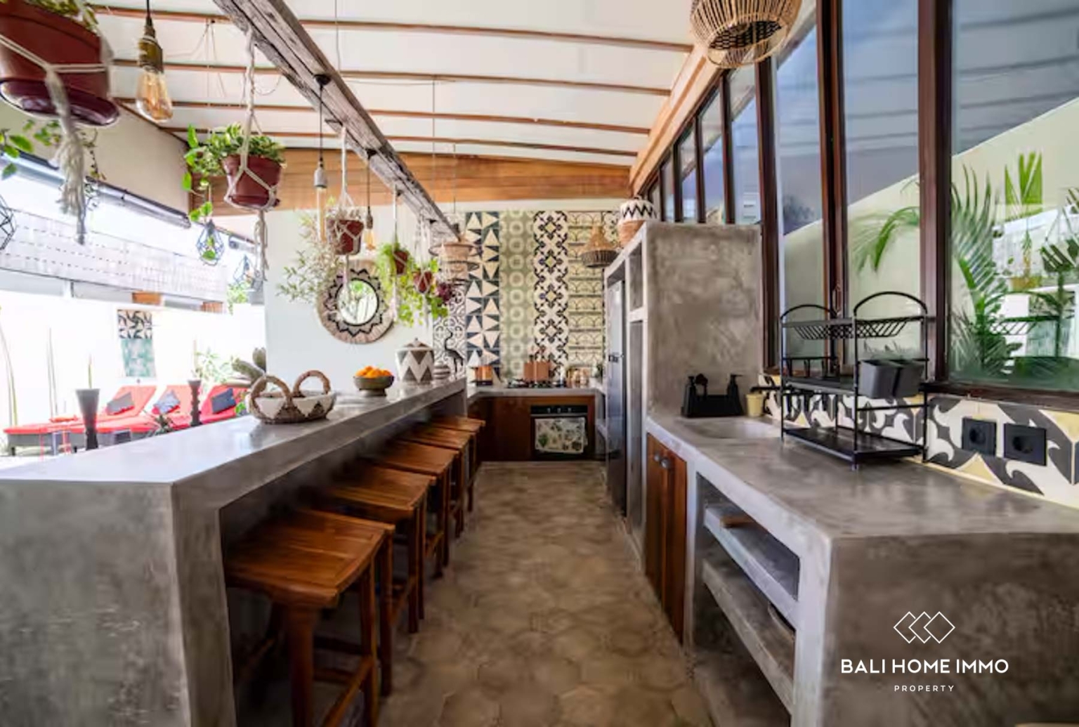 Charming 3 Bedroom Villa for Leasehold Sale in Canggu Bali view 4