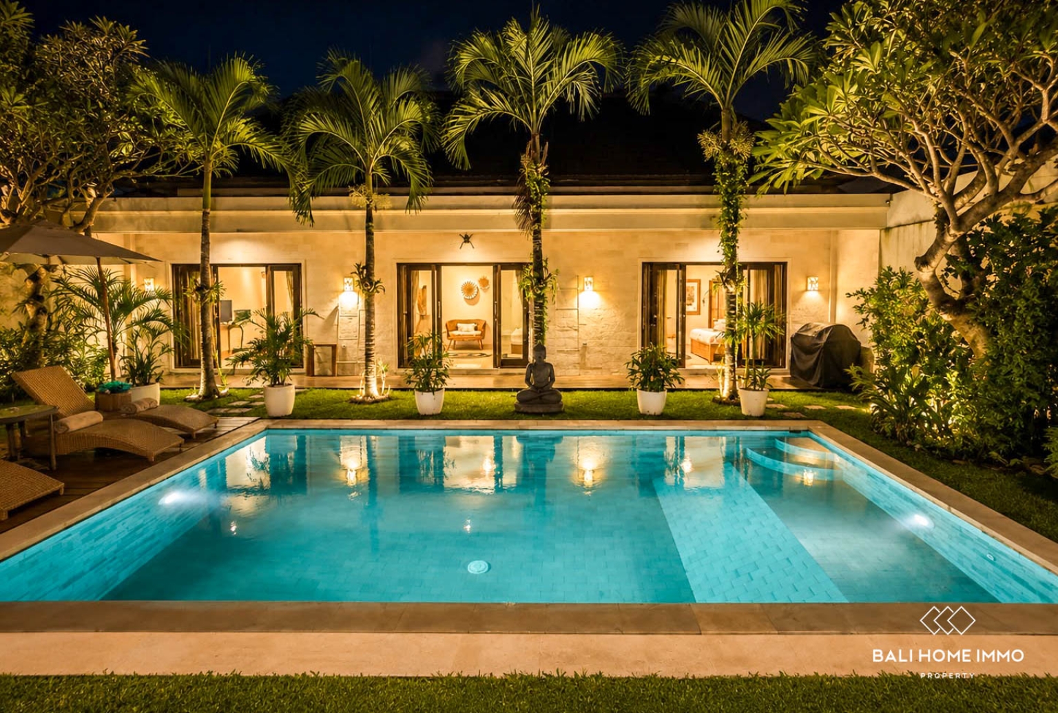 Villa 3 kamar tidur menawan untuk disewa di Canggu Berawa view 16