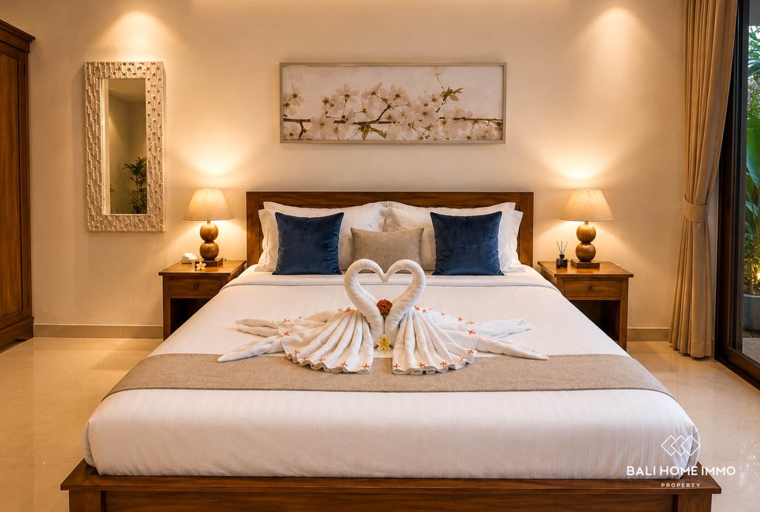 Villa 3 kamar tidur menawan untuk disewa di Canggu Berawa view 12