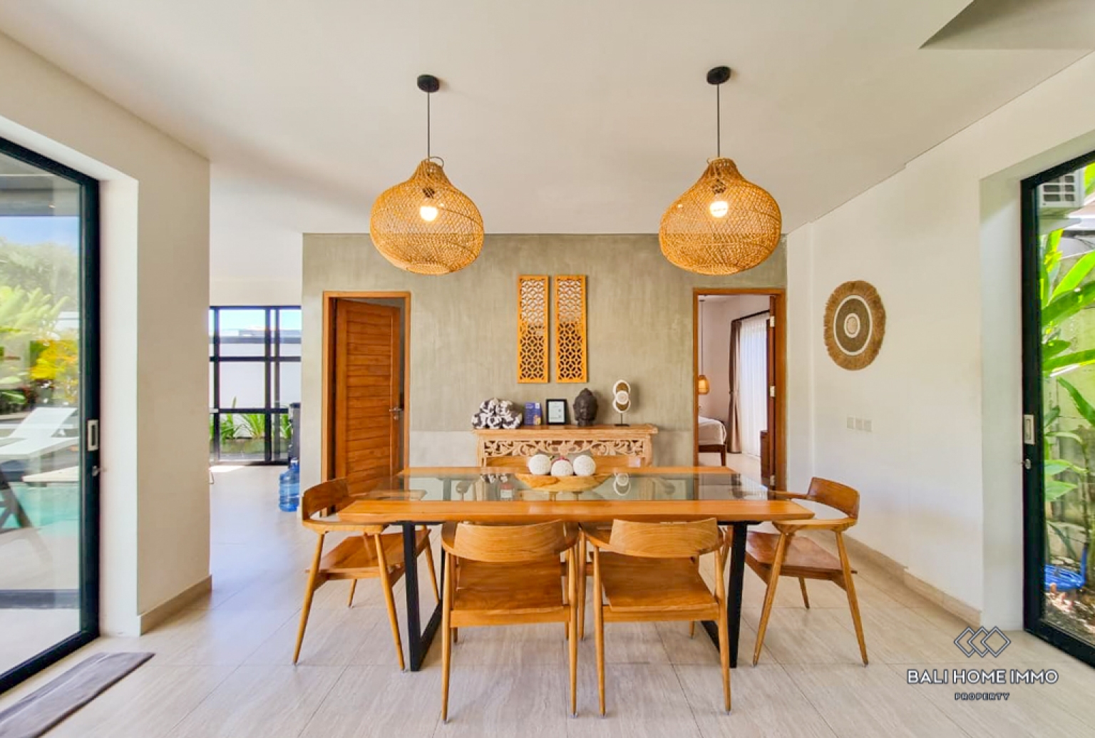 Villa Menawan dengan 3 Kamar untuk Dijual dan Disewa di Kawasan Perumahan Canggu, Bali view 8