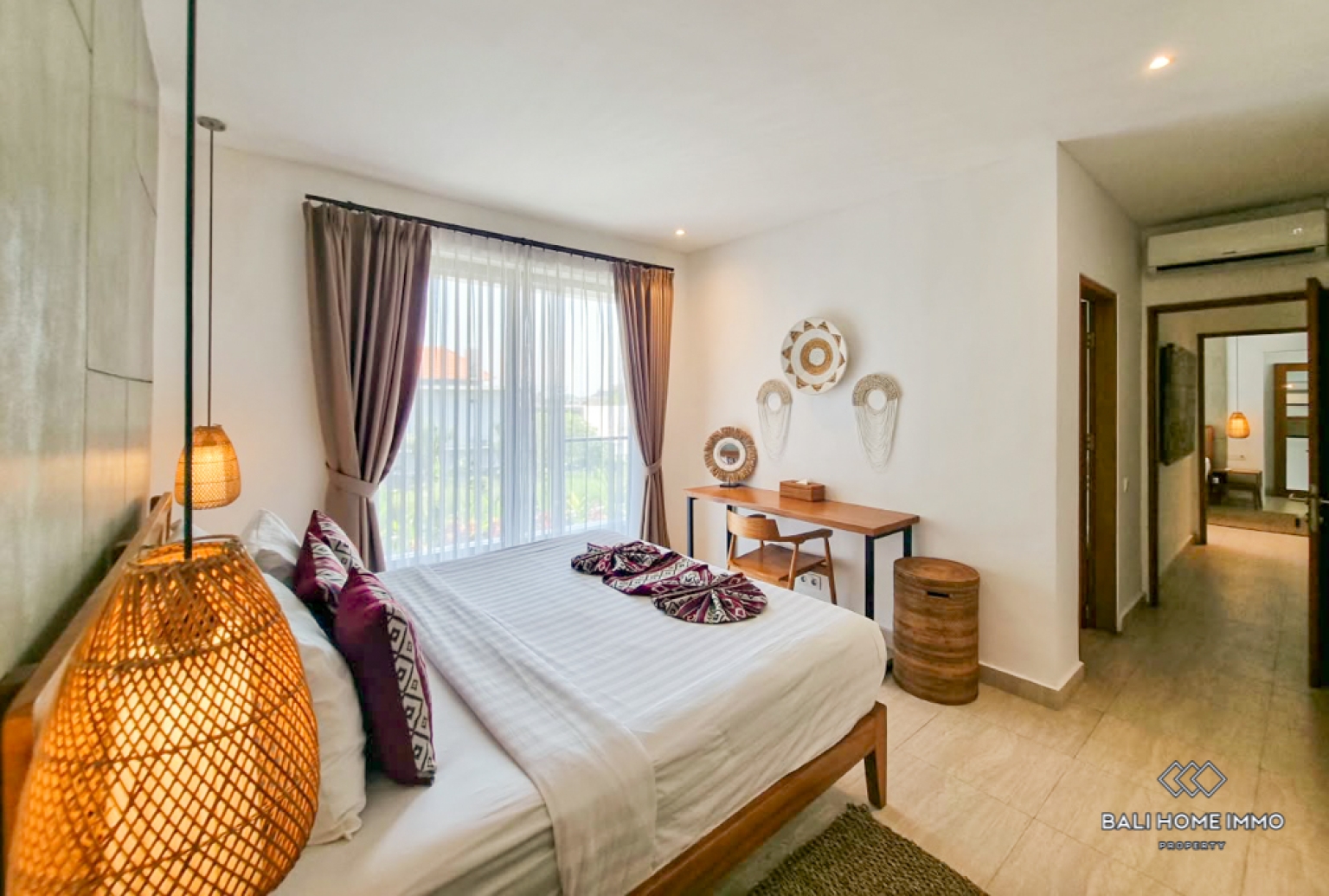 Villa Menawan dengan 3 Kamar untuk Dijual dan Disewa di Kawasan Perumahan Canggu, Bali view 14