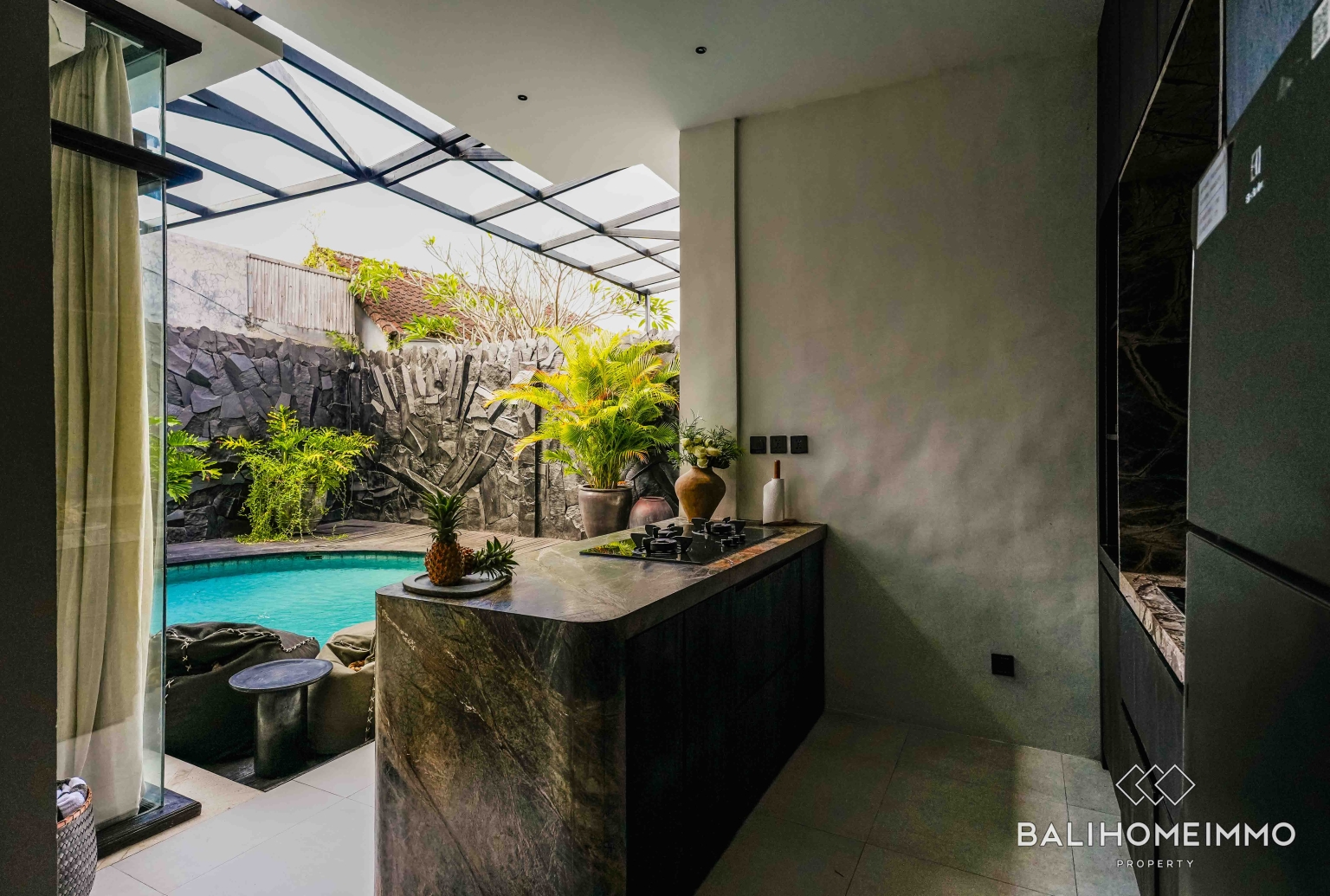 Charmante villa de 3 chambres à vendre et à louer à Umalas, Bali view 3