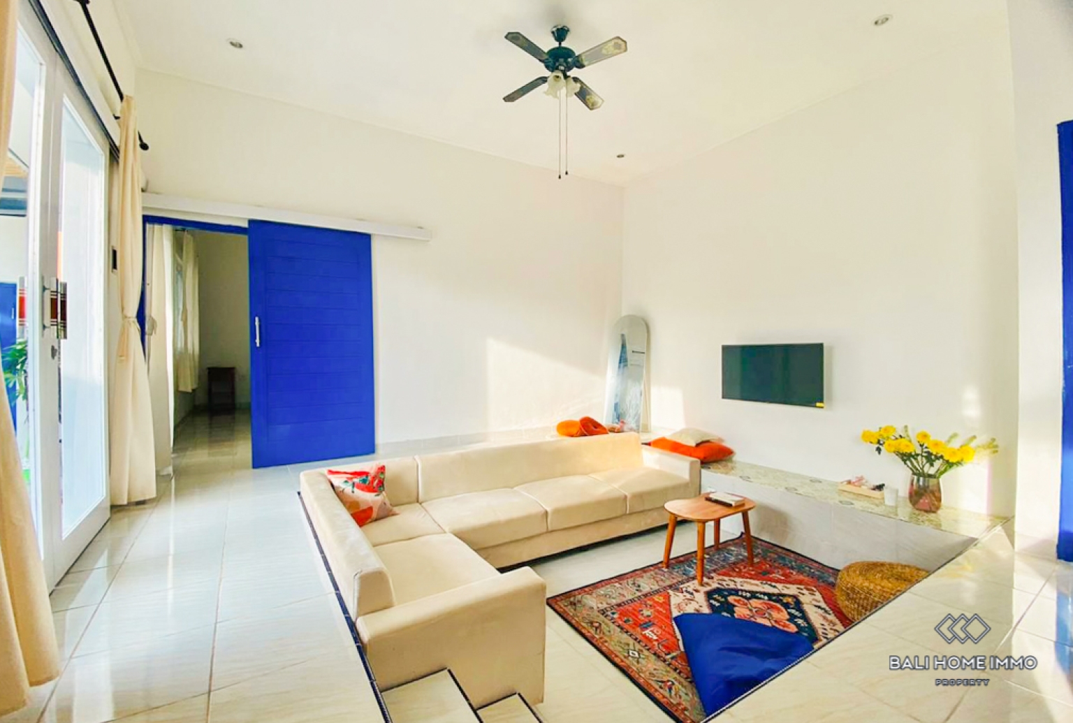 Charming 3 Bedroom Villa for Sale and Rental in Bali Tanah Lot East Side view 2