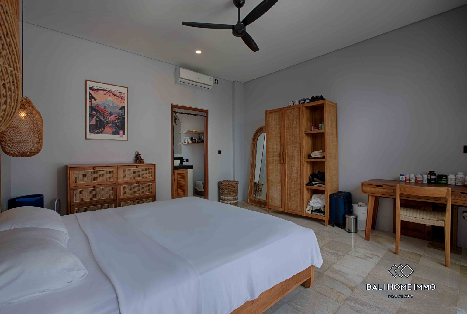 Villa Menawan 3 Kamar Dijual dengan Status Hak Sewa di Bali Pererenan Sisi Utara view 9