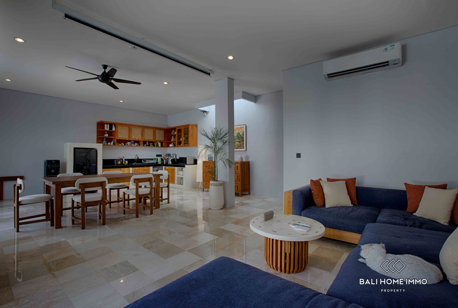 Villa Menawan 3 Kamar Dijual dengan Status Hak Sewa di Bali Pererenan Sisi Utara view 4