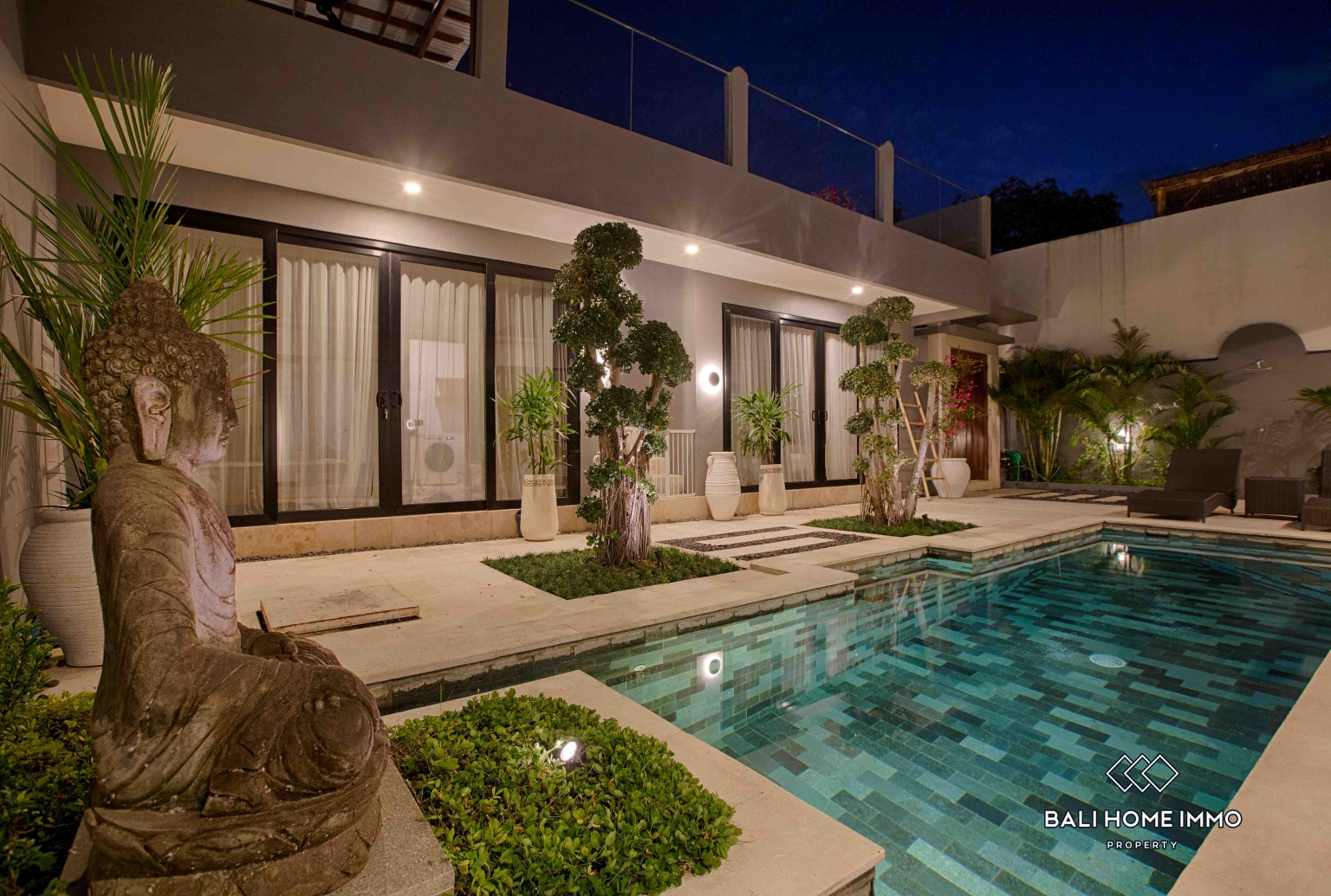 Villa Menawan 3 Kamar Dijual dengan Status Hak Sewa di Bali Pererenan Sisi Utara view 27