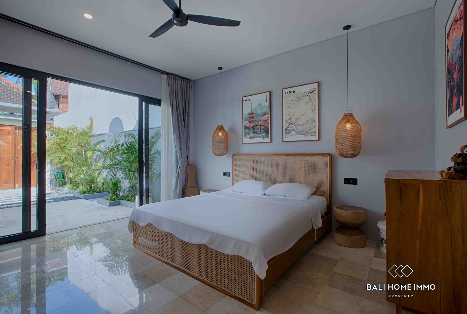 Villa Menawan 3 Kamar Dijual dengan Status Hak Sewa di Bali Pererenan Sisi Utara view 8