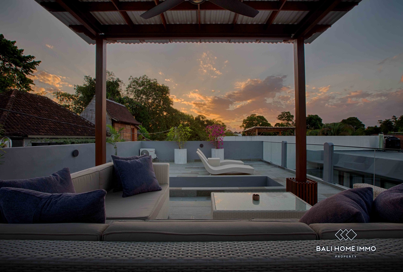 Villa Menawan 3 Kamar Dijual dengan Status Hak Sewa di Bali Pererenan Sisi Utara view 23