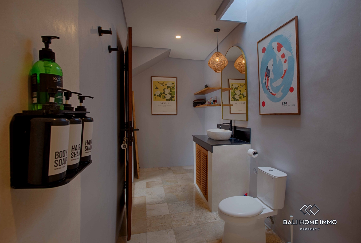 Villa Menawan 3 Kamar Dijual dengan Status Hak Sewa di Bali Pererenan Sisi Utara view 16