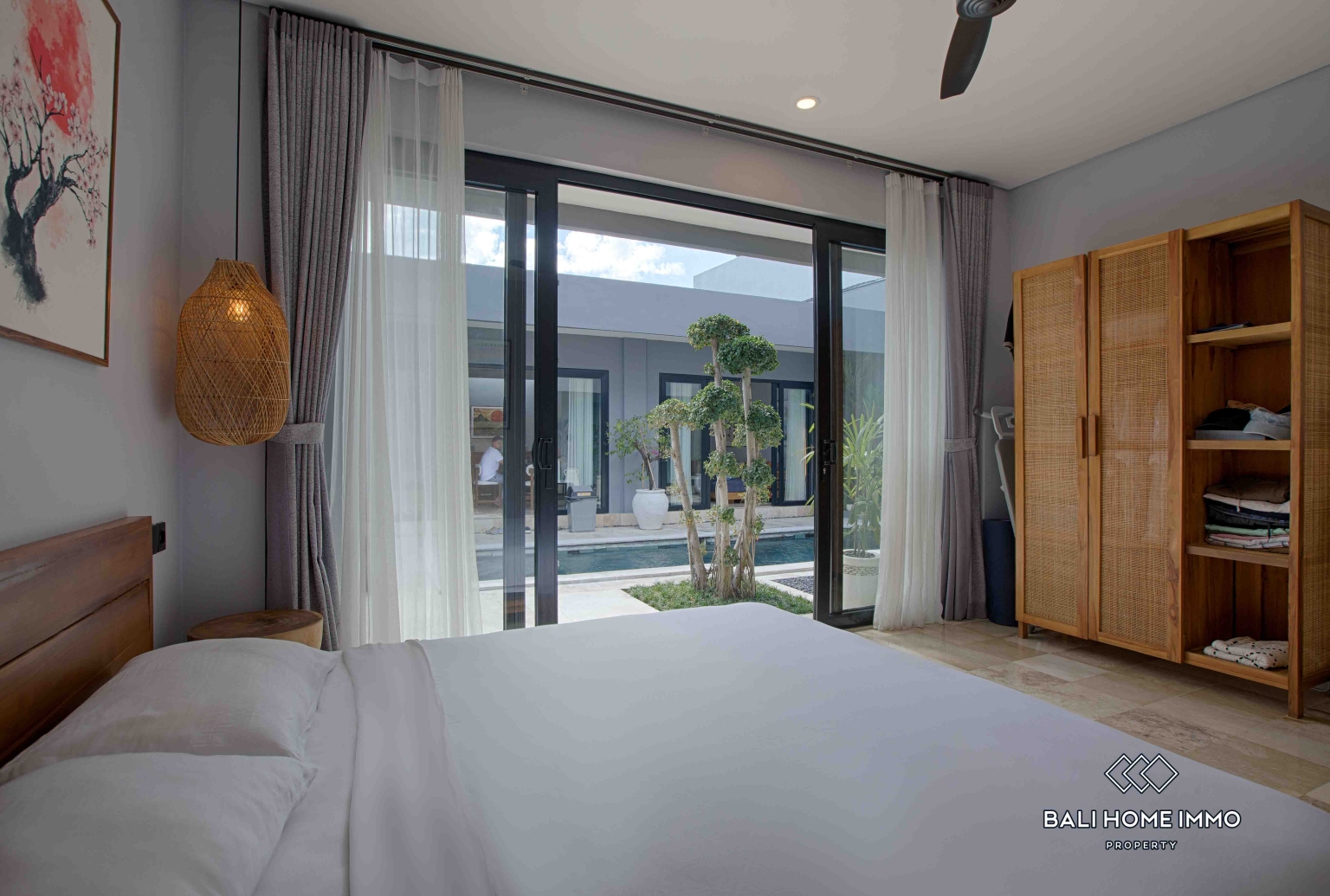 Villa Menawan 3 Kamar Dijual dengan Status Hak Sewa di Bali Pererenan Sisi Utara view 13