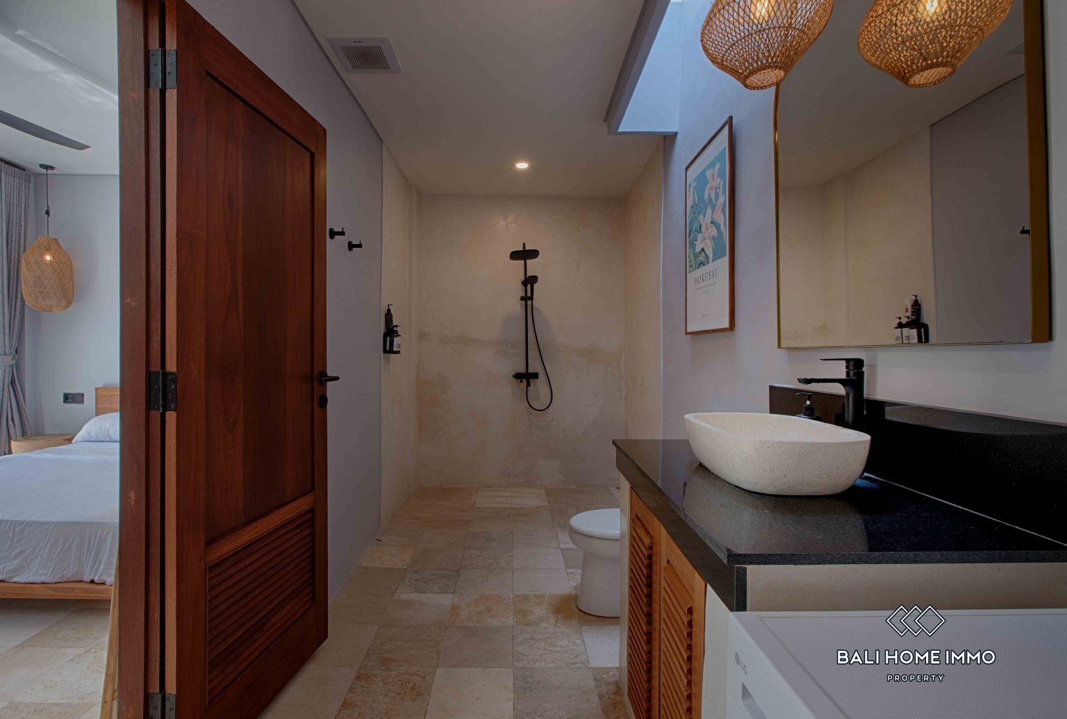 Villa Menawan 3 Kamar Dijual dengan Status Hak Sewa di Bali Pererenan Sisi Utara view 17
