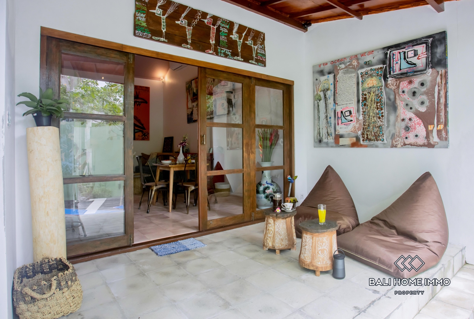 Charming Traditional 2 Bedroom Villa for Rent Near Bingin Beach view 3