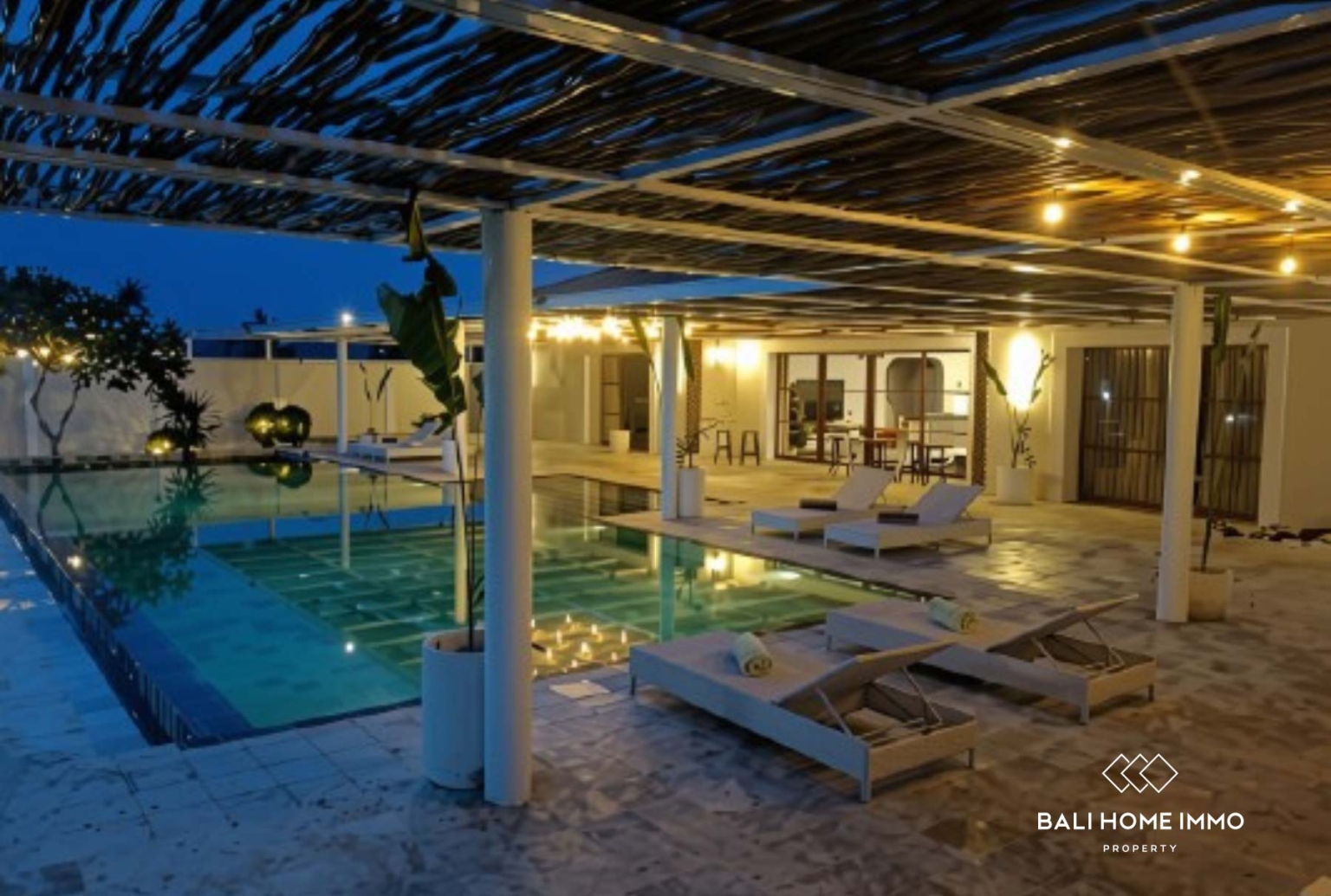 CONTEMPORARY 5 BEDROOM VILLA FOR SALE LEASEHOLD AND FREEHOLD in BERABAN  BALI view 18