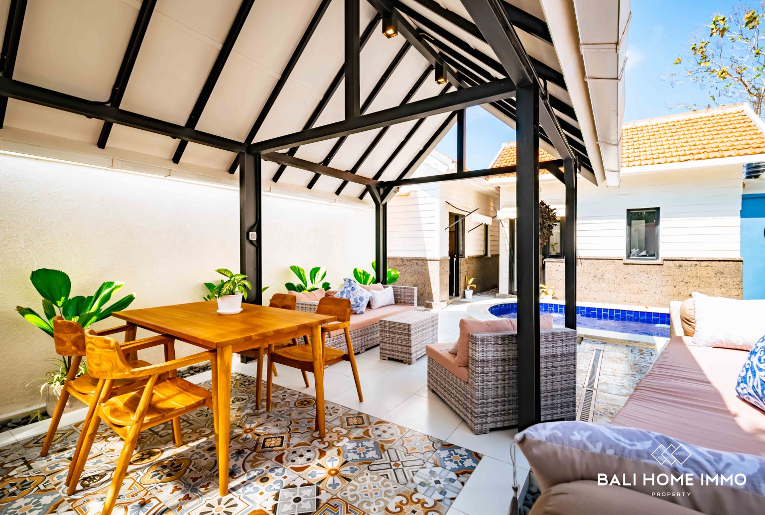 Villa 2 Kamar yang Nyaman Dijual dengan Status Hak Milik di Pandawa view 8