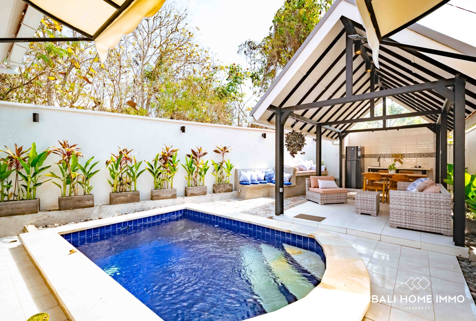 Villa 2 Kamar yang Nyaman Dijual dengan Status Hak Milik di Pandawa view 2