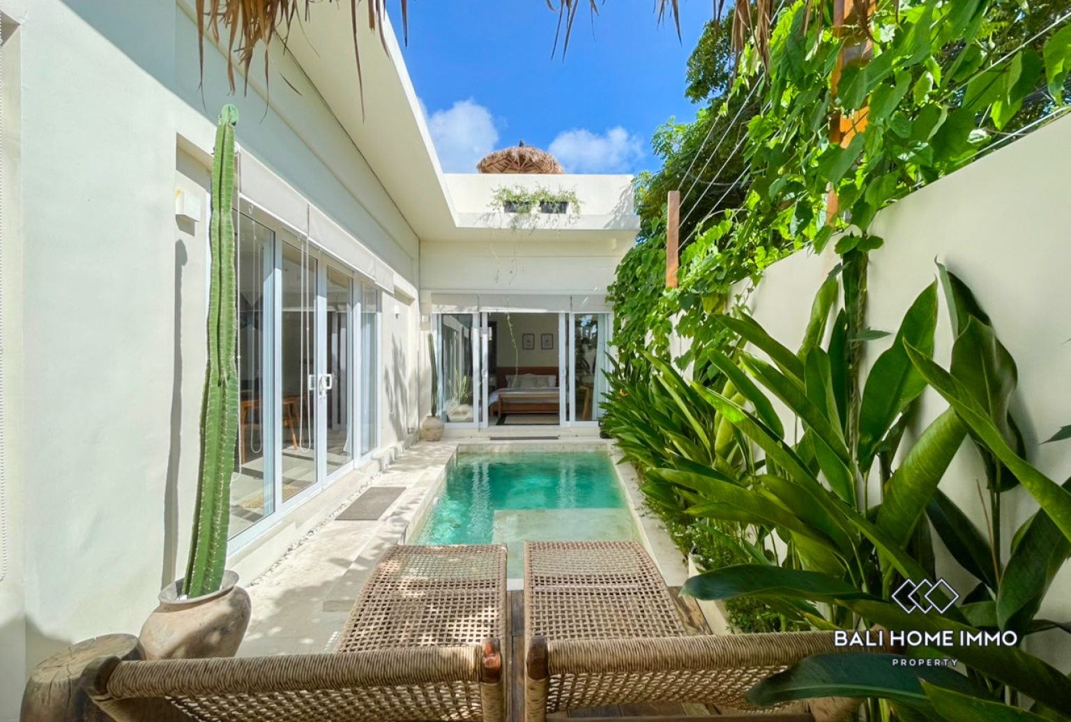 Cozy Tropical 2 Bedroom Villa with Rooftop for Sale Near Nyang Nyang Beach view 2