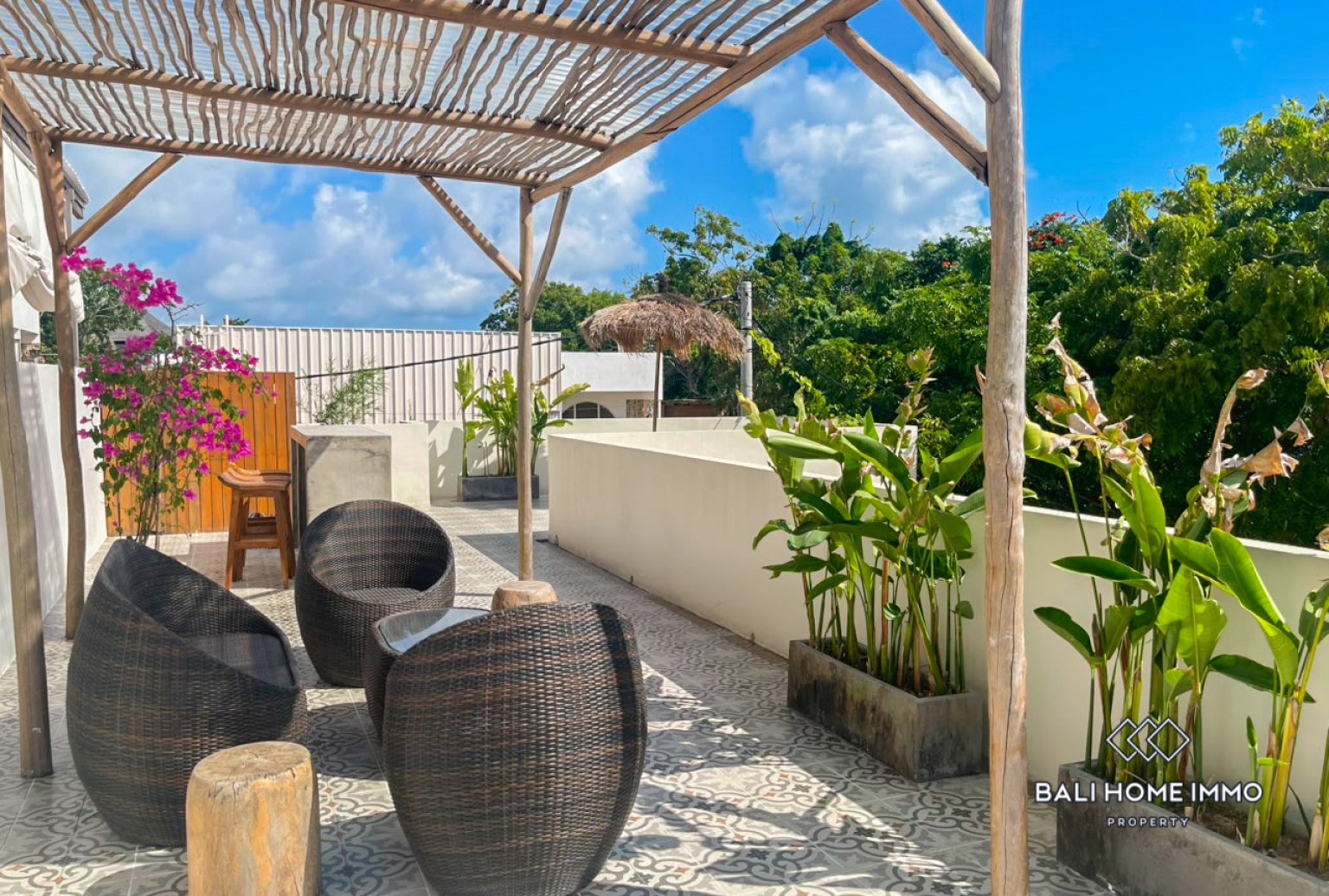 Cozy Tropical 2 Bedroom Villa with Rooftop for Sale Near Nyang Nyang Beach view 19
