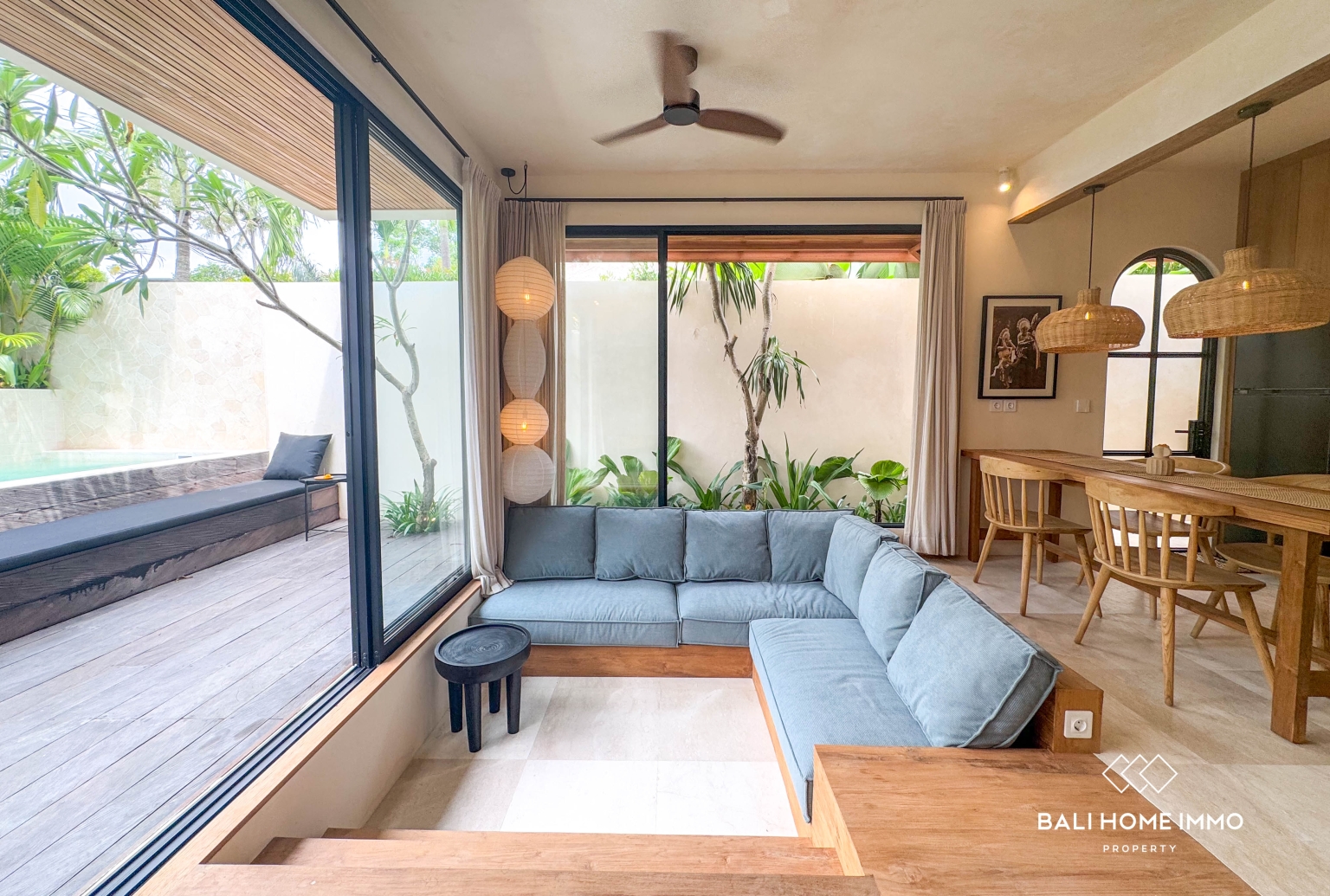 Designer-Refined 1 bedrooms Villa for sale in North pererenan, Bali view 3