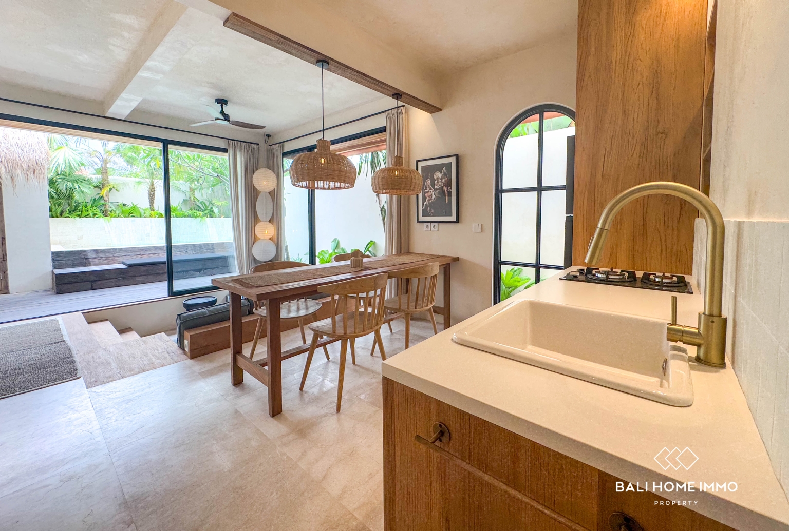 Designer-Refined 1 bedrooms Villa for sale in North pererenan, Bali view 10