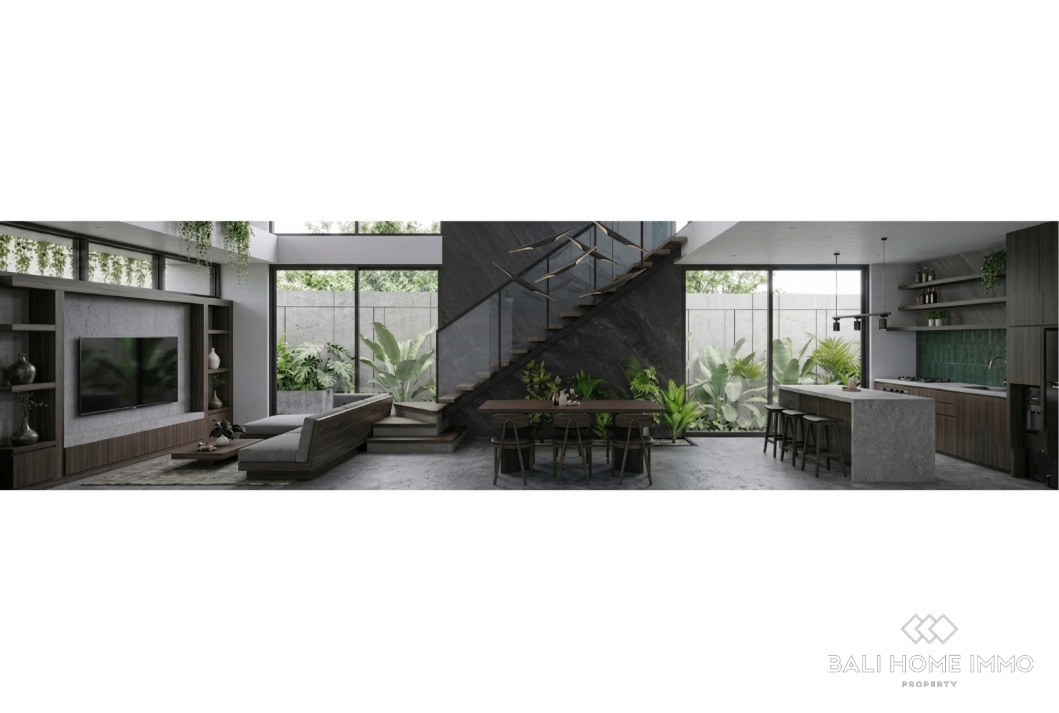 Villa de 3 chambres sur plan, un modèle unique à vendre à Ungasan, près de la plage de Melasti. view 5