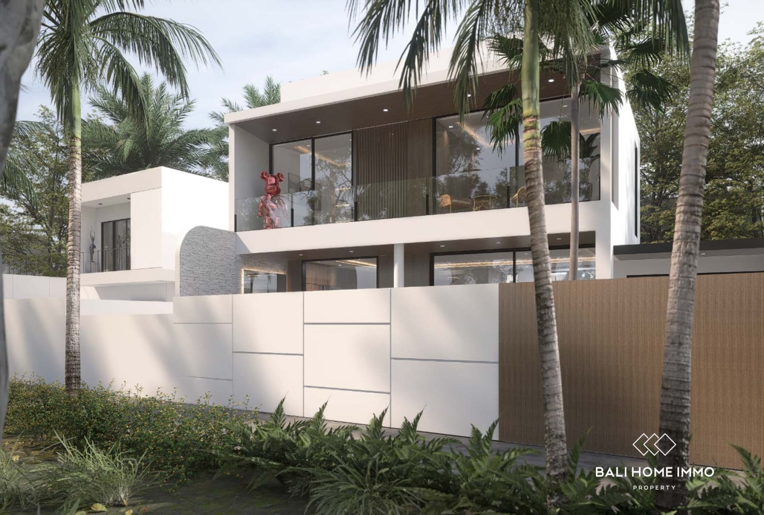 Villa élégante de 3 chambres sur plan à vendre en bail emphytéotique à Tumbak Bayuh, Bali view 26