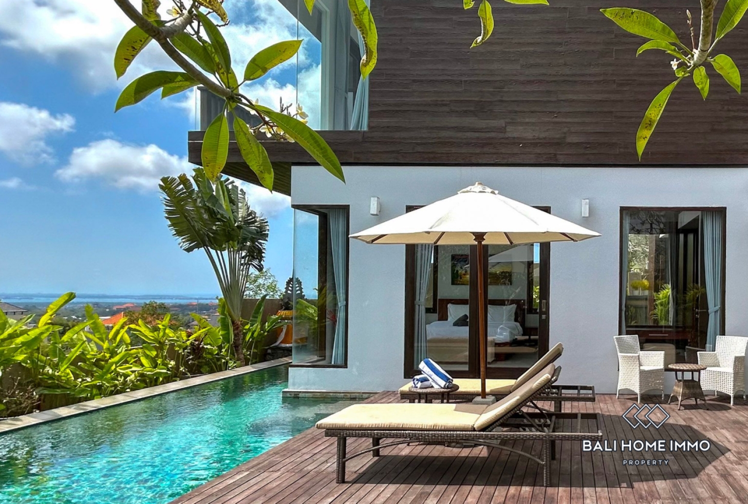 Elegant 3 Bedroom Ocean View Villa for Sale and Rent in Ungasan view 3
