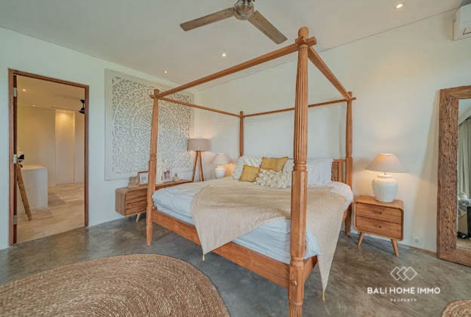 Élégante villa de 5 chambres avec vue panoramique sur les rizières et l'océan à Seseh view 12