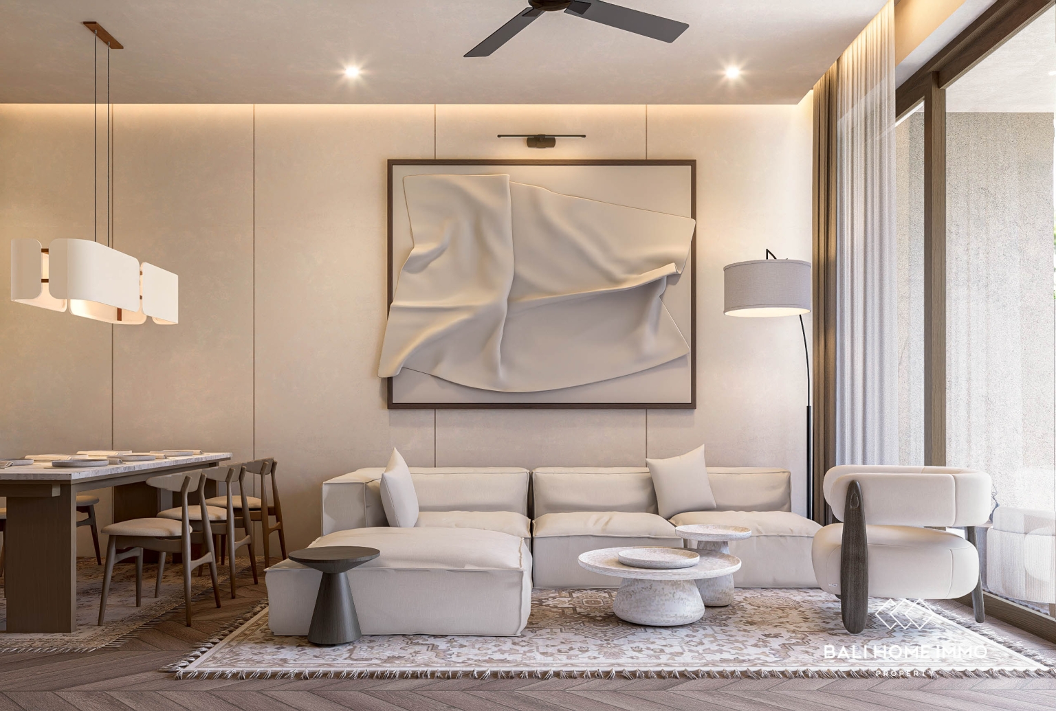 Exclusive 2-Bedroom Boutique Villas for sale in Kedampang, Kerobokan view 3