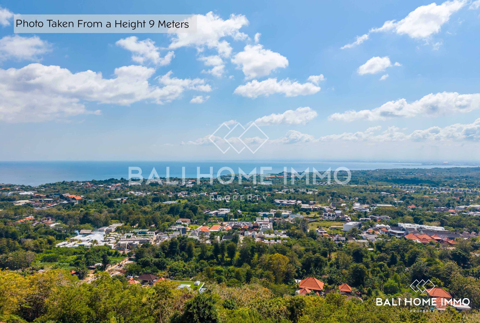 Terrain d'investissement idéal à vendre en pleine propriété avec vue imprenable sur l'océan à Bingin view 7