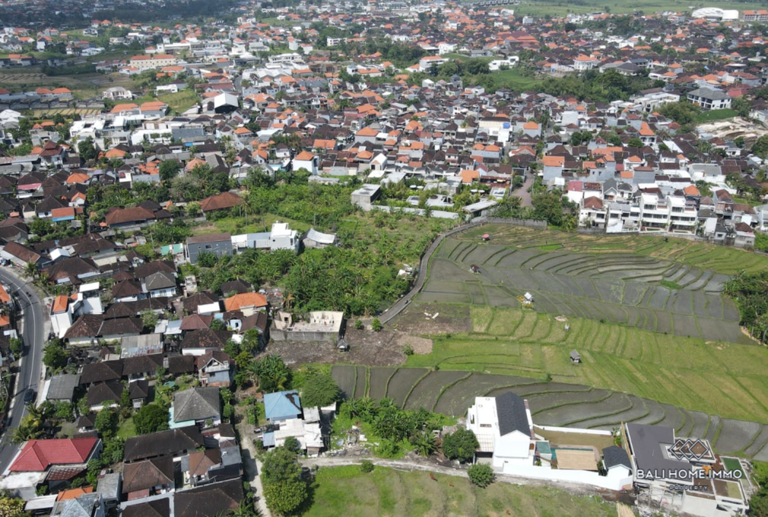 Land for Sale Leasehold in Bali Canggu Residential Side view 6