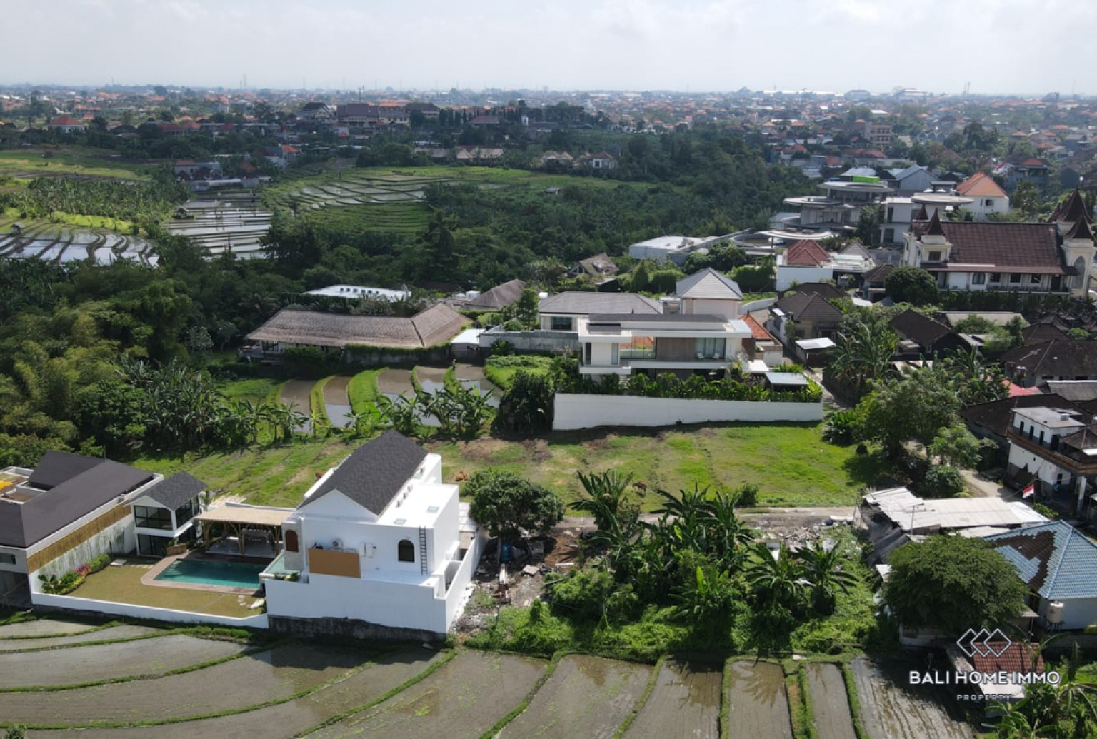 Land for Sale Leasehold in Bali Canggu Residential Side view 5