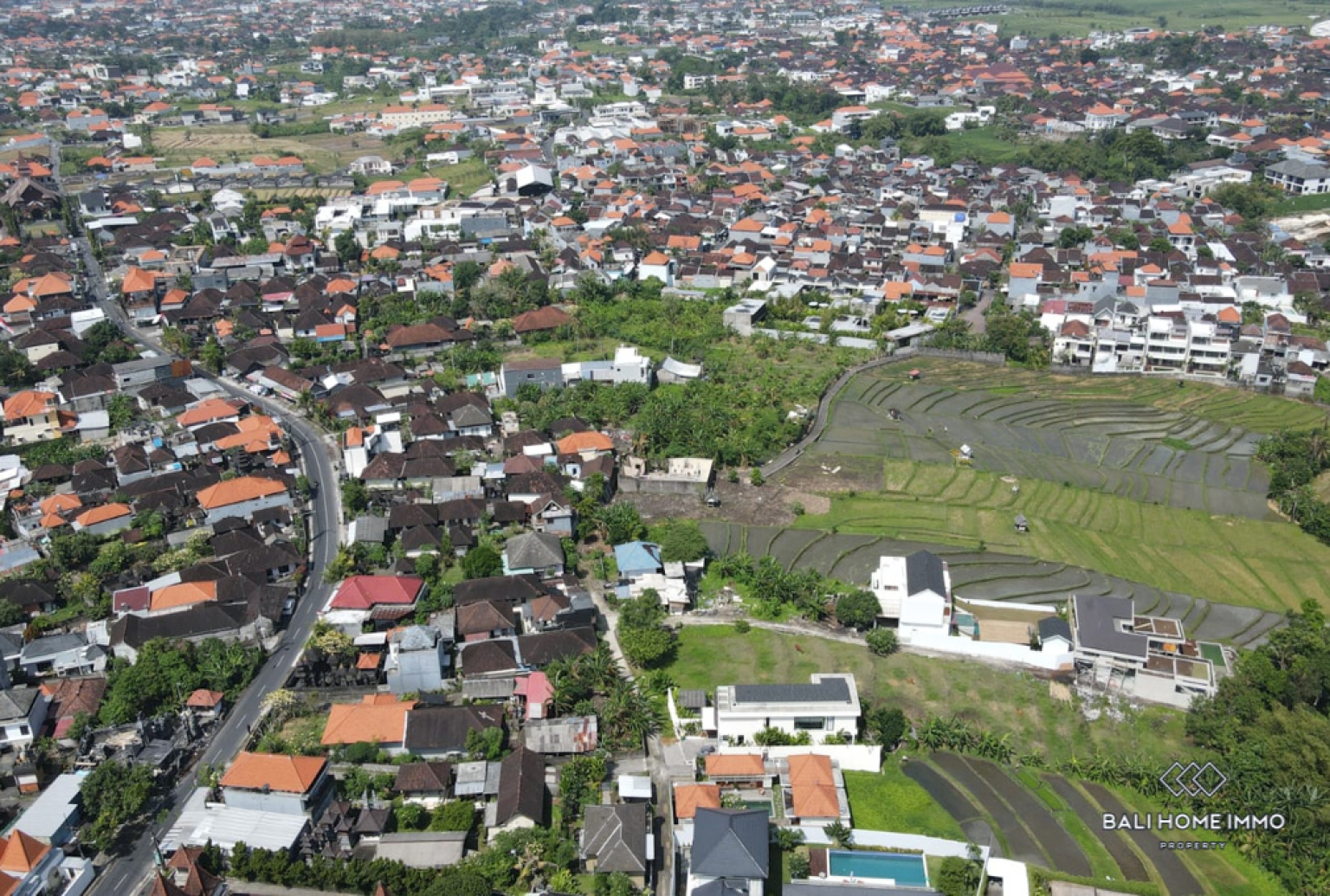 Land for Sale Leasehold in Bali Canggu Residential Side view 8