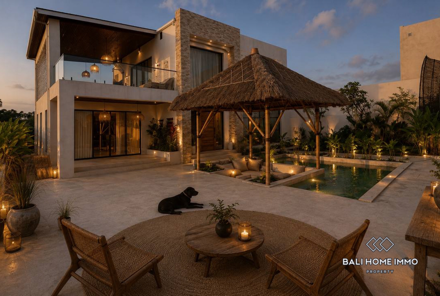 Luxueuse villa de 6 chambres avec vue sur l'océan à vendre près de la plage de Pandawa view 3