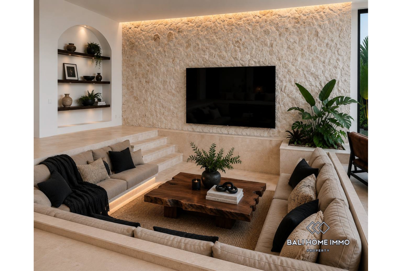 Luxueuse villa de 6 chambres avec vue sur l'océan à vendre près de la plage de Pandawa view 4