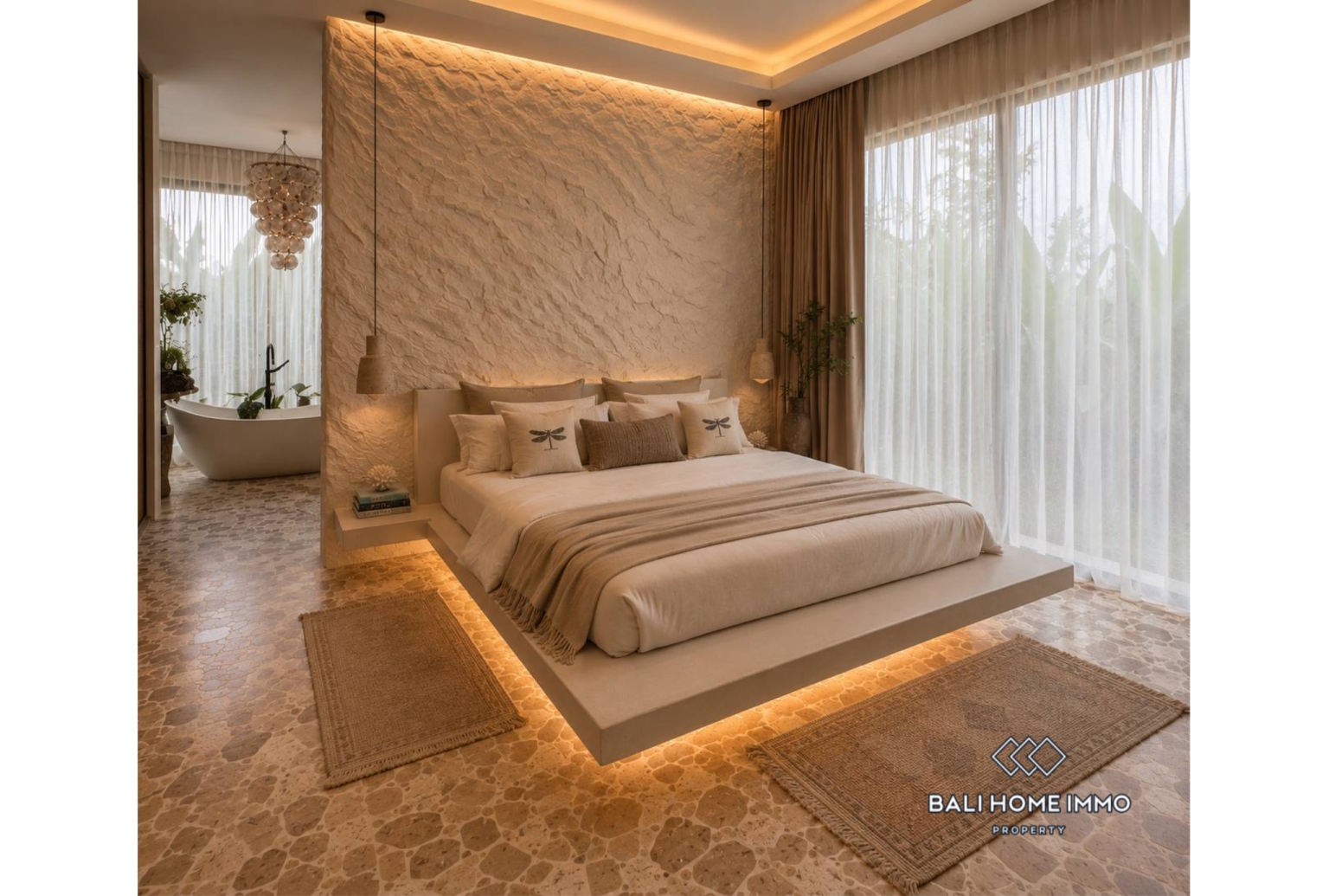 Luxueuse villa de 6 chambres avec vue sur l'océan à vendre près de la plage de Pandawa view 13
