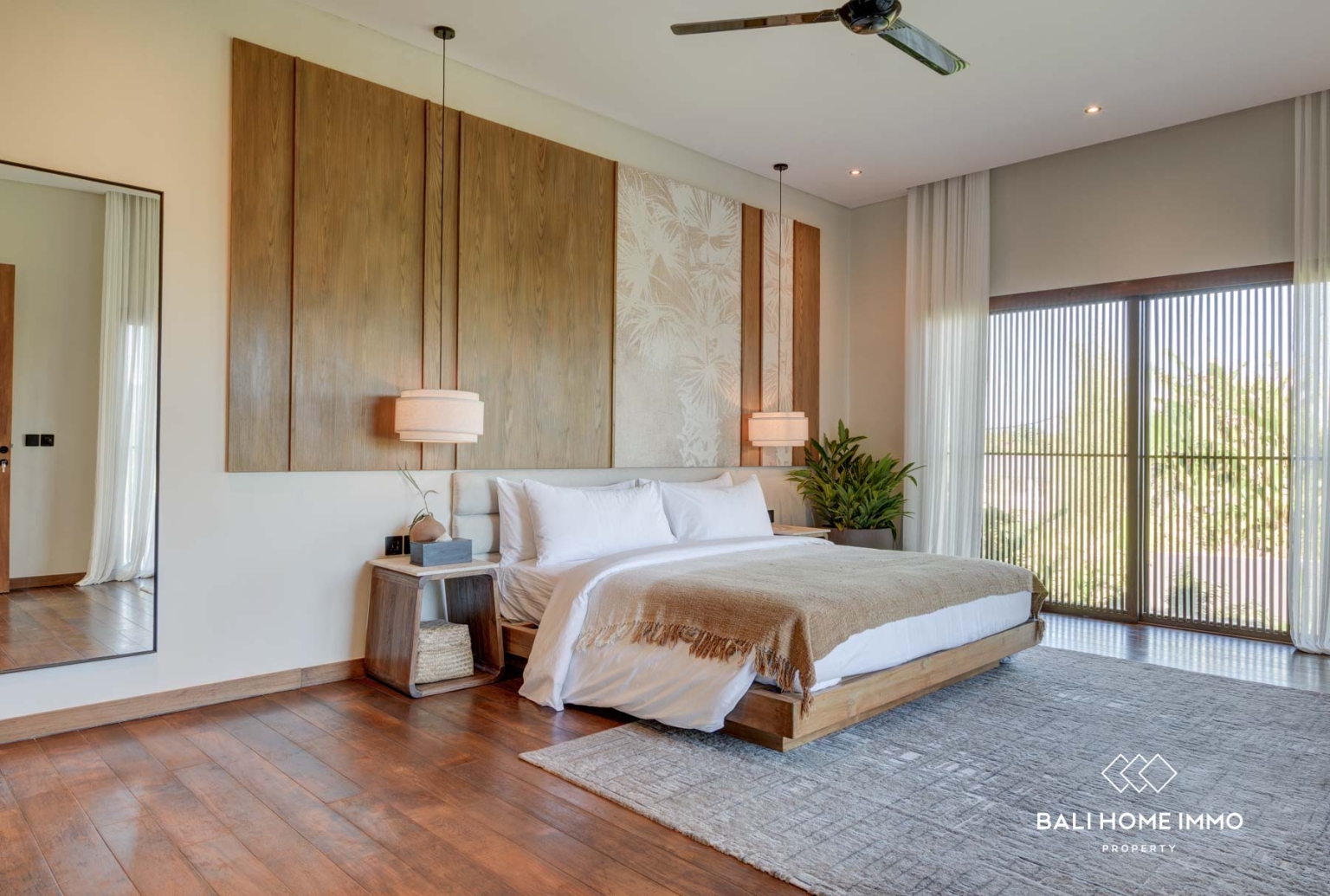 Villa de luxe de 4 chambres à vendre en bail emphytéotique à Pererenan, Bali view 16