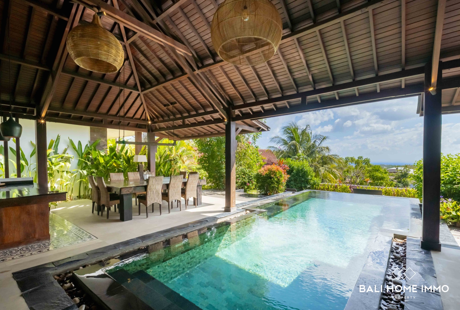 VILLA DE LUXE DE 5 CHAMBRES AVEC VUE SUR L'OCÉAN À VENDRE EN BAIL À BINGIN view 11