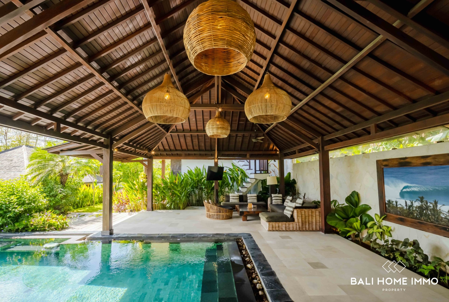 VILLA DE LUXE DE 5 CHAMBRES AVEC VUE SUR L'OCÉAN À VENDRE EN BAIL À BINGIN view 9