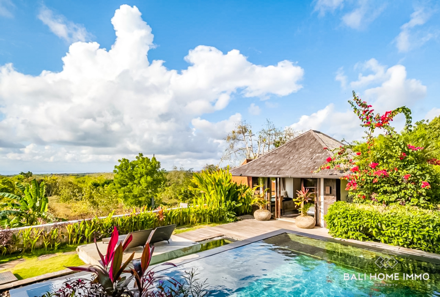 VILLA DE LUXE DE 5 CHAMBRES AVEC VUE SUR L'OCÉAN À VENDRE EN BAIL À BINGIN view 20