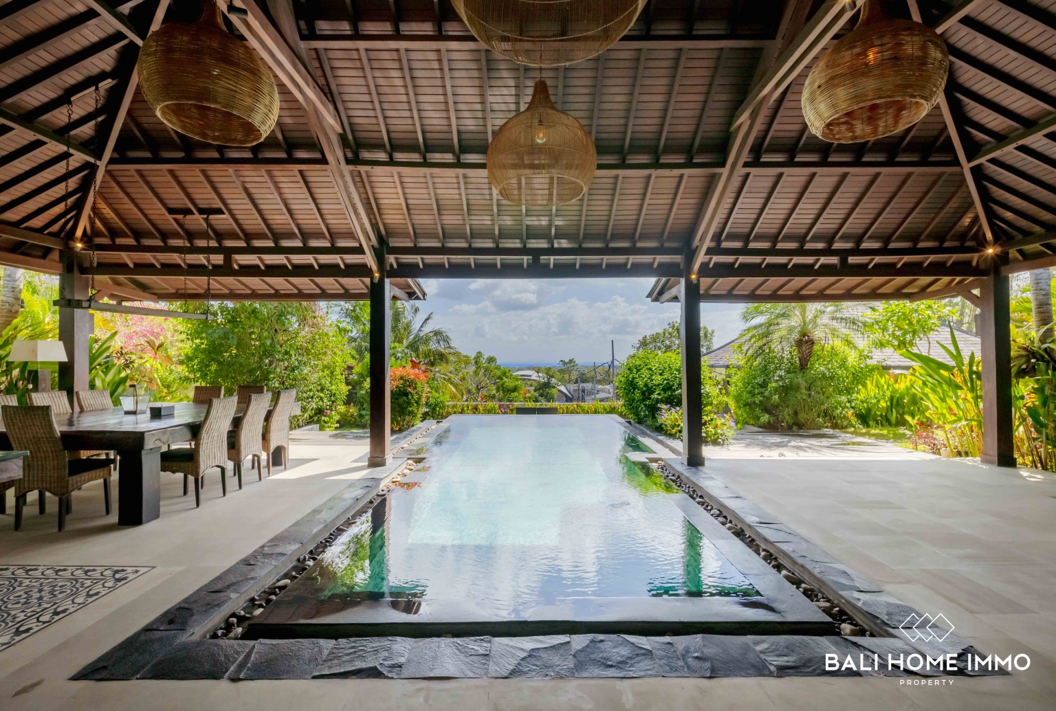VILLA DE LUXE DE 5 CHAMBRES AVEC VUE SUR L'OCÉAN À VENDRE EN BAIL À BINGIN view 10