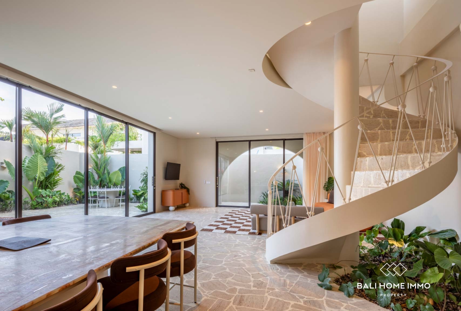 Villa neuve de luxe de 3 chambres à vendre à Berawa, Bali view 5