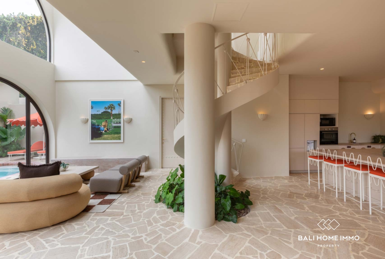 Villa neuve de luxe de 4 chambres à vendre à Berawa, Bali view 5